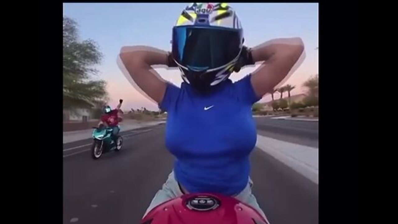 POV: You Just Got Smoked by a Biker Queen