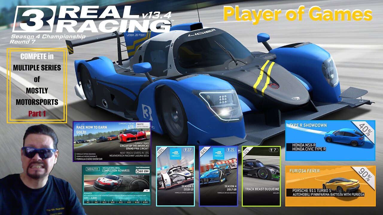 Player of Games: Real Racing 3 Update 13.4 : COMPETE in MULTIPLE SERIES of MOSTLY MOTORSPORTS Part 1