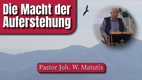 Die Macht der Auferstehung