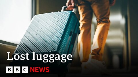 Airports use new technology to tackle lost luggage | BBC News