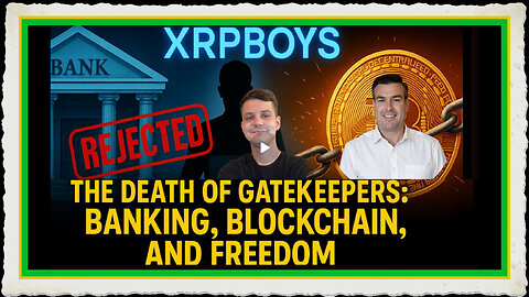 THE DEATH OF GATEKEEPERS BANKING, BLOCKCHAIN, FREEDOM WITH TOSHI PAUL BROOKER