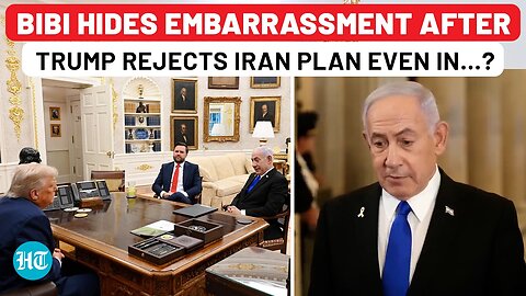 Embarrassed Netanyahu Flees From Media After 2nd 'Emergency' Trump Meet Fails? Can't Hit Iran Again?