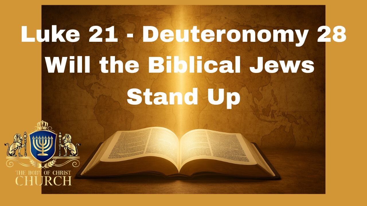 THE BOCC PRESENTS: “Luke 21 & Deuteronomy 28: Identifying God’s People Before Messiah’s Return”
