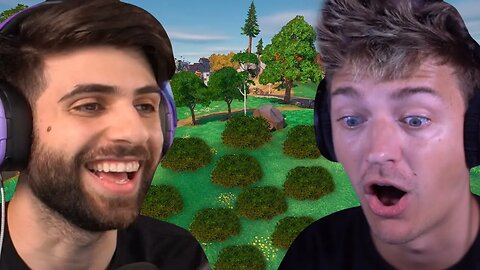 SypherPK & Ninja Can't Believe How BROKEN The NEW Big Bush Bomb Is!