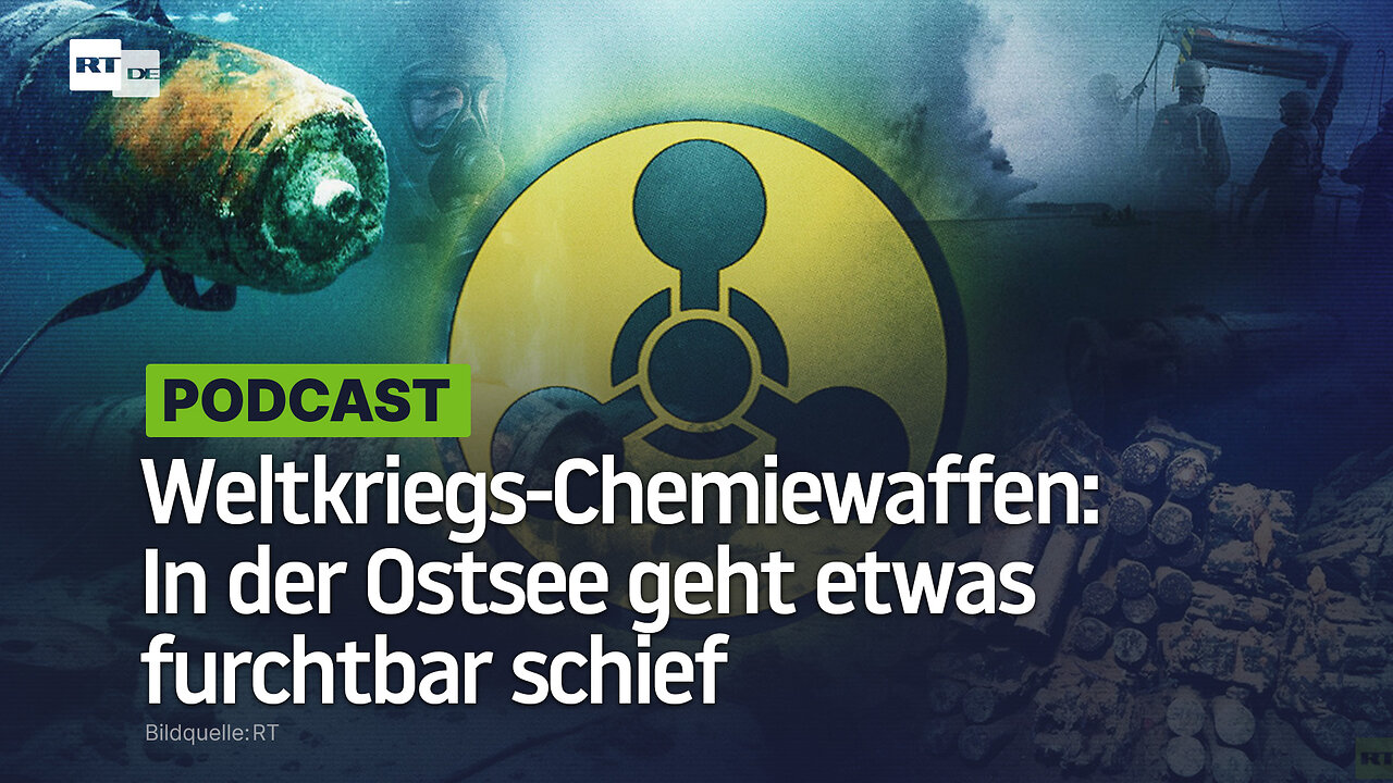 Weltkriegs-Chemiewaffen: In der Ostsee geht etwas furchtbar schief
