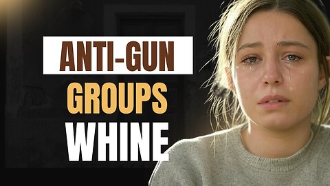 Anti-gunners Cry As Propaganda Wall Comes Down