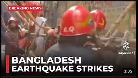 Bangladesh earthquake: 5.7 magnitude quake sends people running from homes
