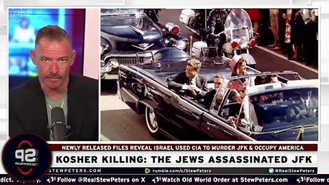 KOSHER KILLING: Newly Released Files Reveal Israel Used CIA To Murder JFK & Occupy America