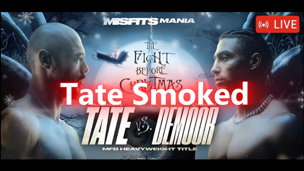 Andrew Tate smoked and cooked and lost again