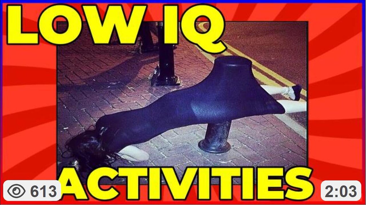 Low IQ Activities - Steve Inman #NoBrainerFun