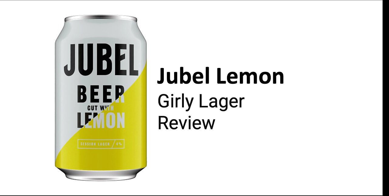 Jubel Lemon Lager (Alcopops) Review