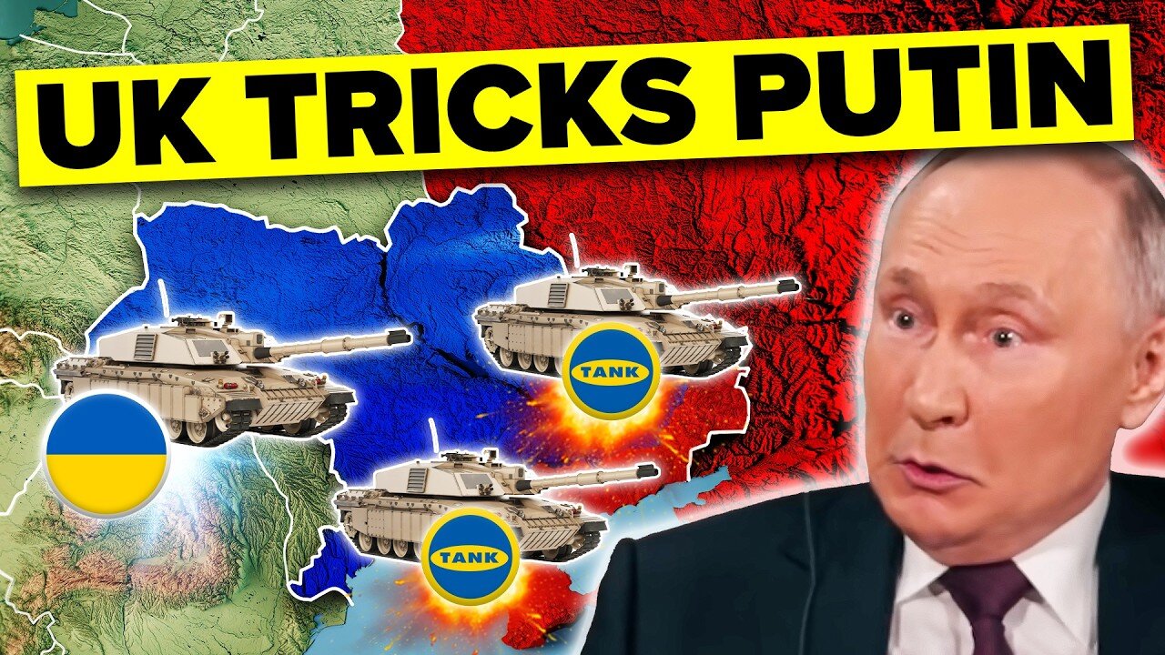UK Sends IKEA-Style DECOY Tanks To Make FOOLS Of Russians