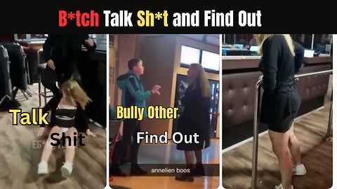 B*tch Talk Sh*t and Get Her Ass Kicked
