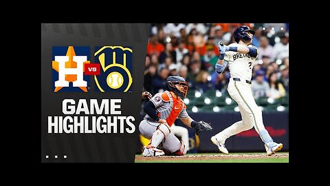 Astros vs. Brewers Game Highlights (5/5/25) | MLB Highlights