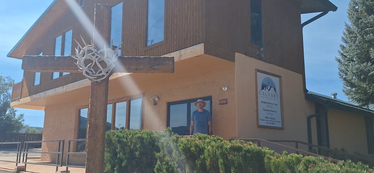 Looking Back Where God's Grace Meet Me - Taos, New Mexico