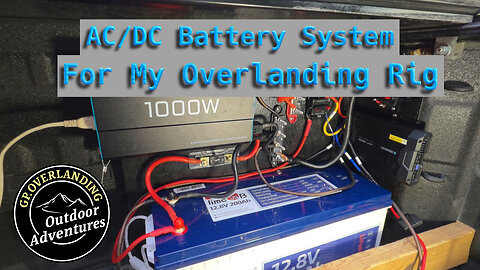 Battery system for my Sierra AT4 Overlander