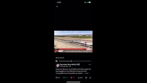 Sec Sean Duffy : California high speed rail