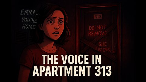 "The Voice in Apartment 313 – She Wasn’t Living Alone 👁️💀 | Short Horror Story"