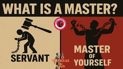 💣 Who is YOUR Master? Law, State or Yourself?