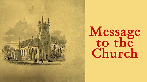 Message to the Church