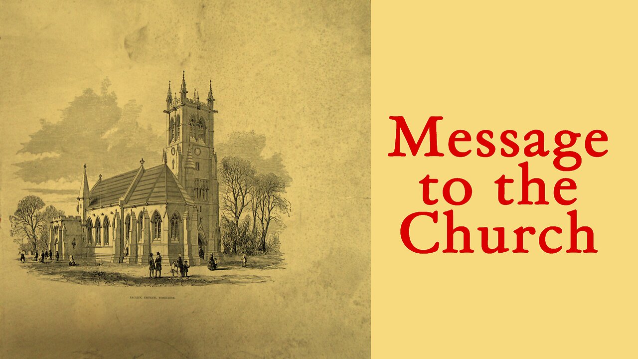 Message to the Church