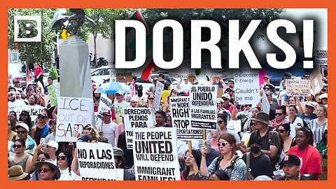 CRINGE! Socialist Public School Teacher Rallies Crowd Against ICE and Police