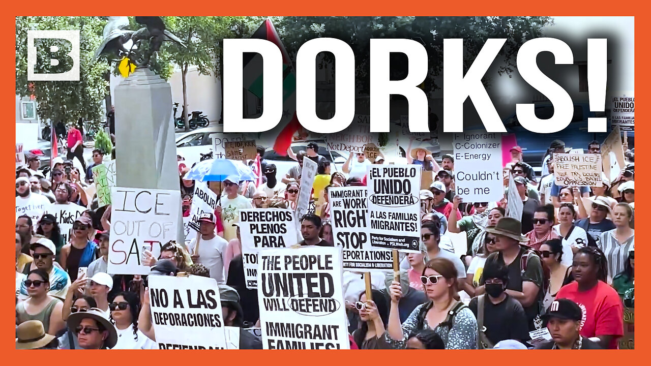 CRINGE! Socialist Public School Teacher Rallies Crowd Against ICE and Police