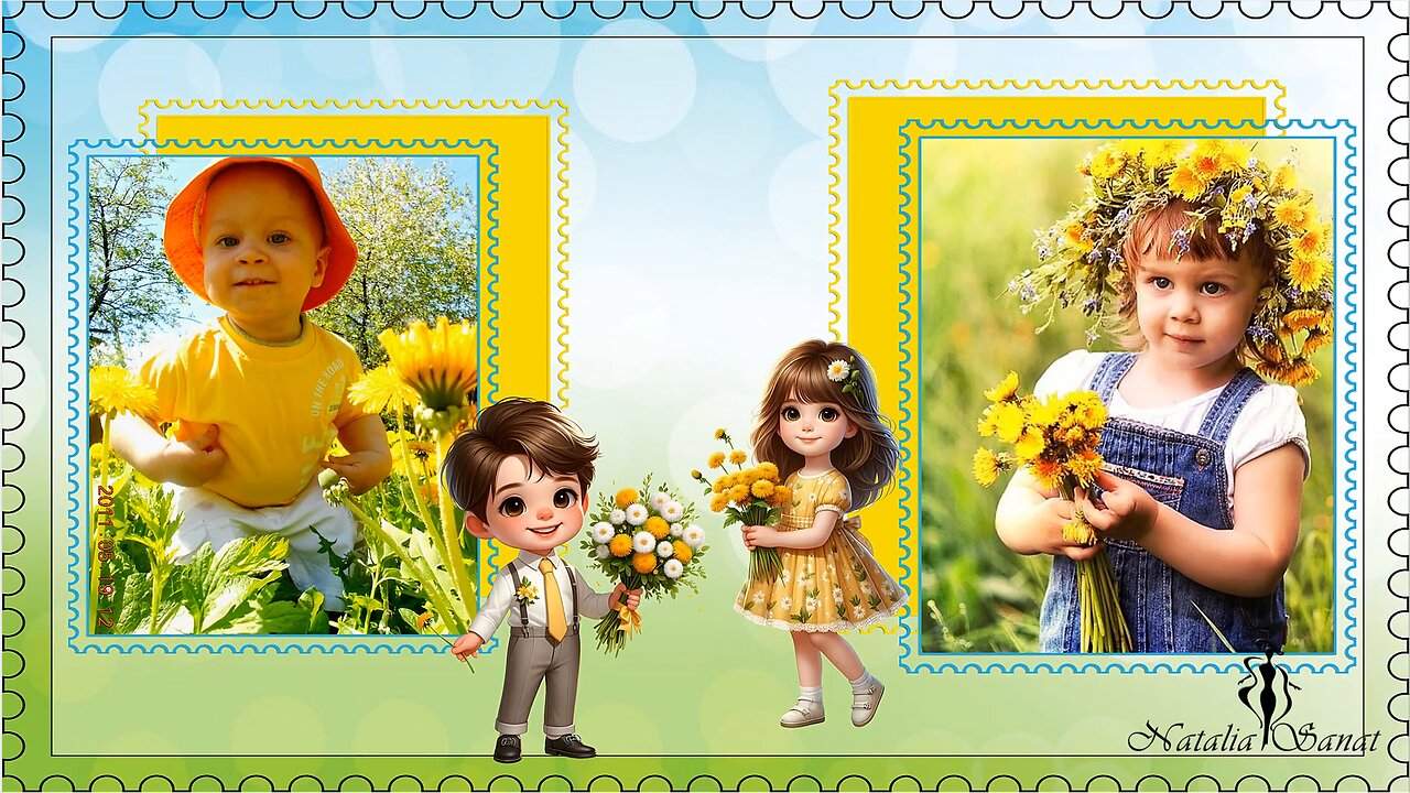 Dandelions ➤ Project FREE Project For ProShow Producer 6-9 Project Created By Natalia Sanat