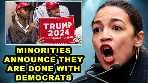 “We’ve Had ENOUGH”: Data Shows Minorities Are DITCHING Democrats in DROVES