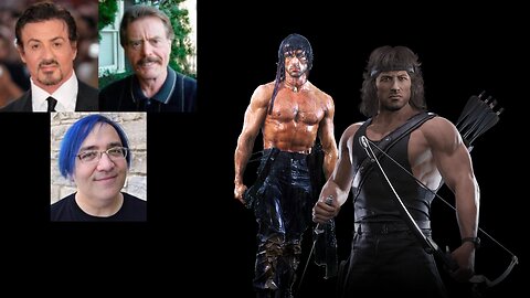 Animated Voice Comparison- John Rambo (Rambo)
