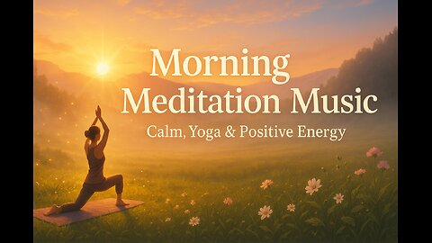 Morning Meditation Music 🌞 Positive Energy | Stress Relief Music