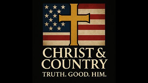 Christ & Country TEST LAUNCH, Plus Live Debate with Alex Jones and Nick Fuentes on Info Wars!