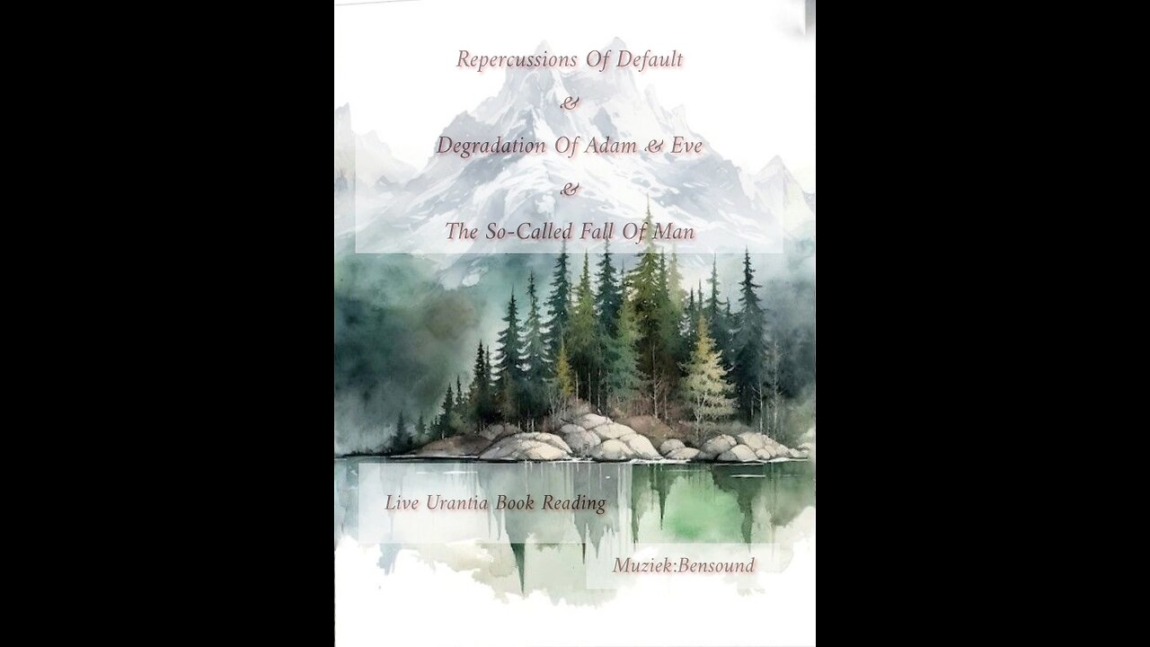 The Repercussions of The Default of Adam &Eve