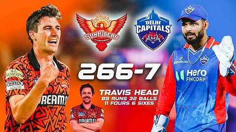 SRH VS DC 266-7 Match Highlights | IPL Match Highlights | IPL Matches | #SRH #DC | #IPL #IPL2024