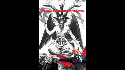 SHOCKING VIDEO OF TIME WALZ AND CONNECTION TO SATAN.