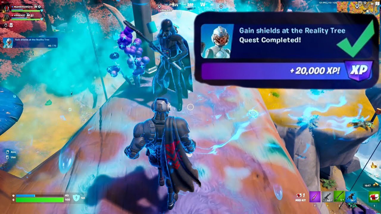 Gain Shields at the Reality Tree