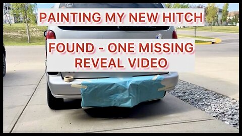 Found Lost Van Add on and Hitch @TheVanNut #found #lost #vanbuild #view #hitch #paint #thevannut