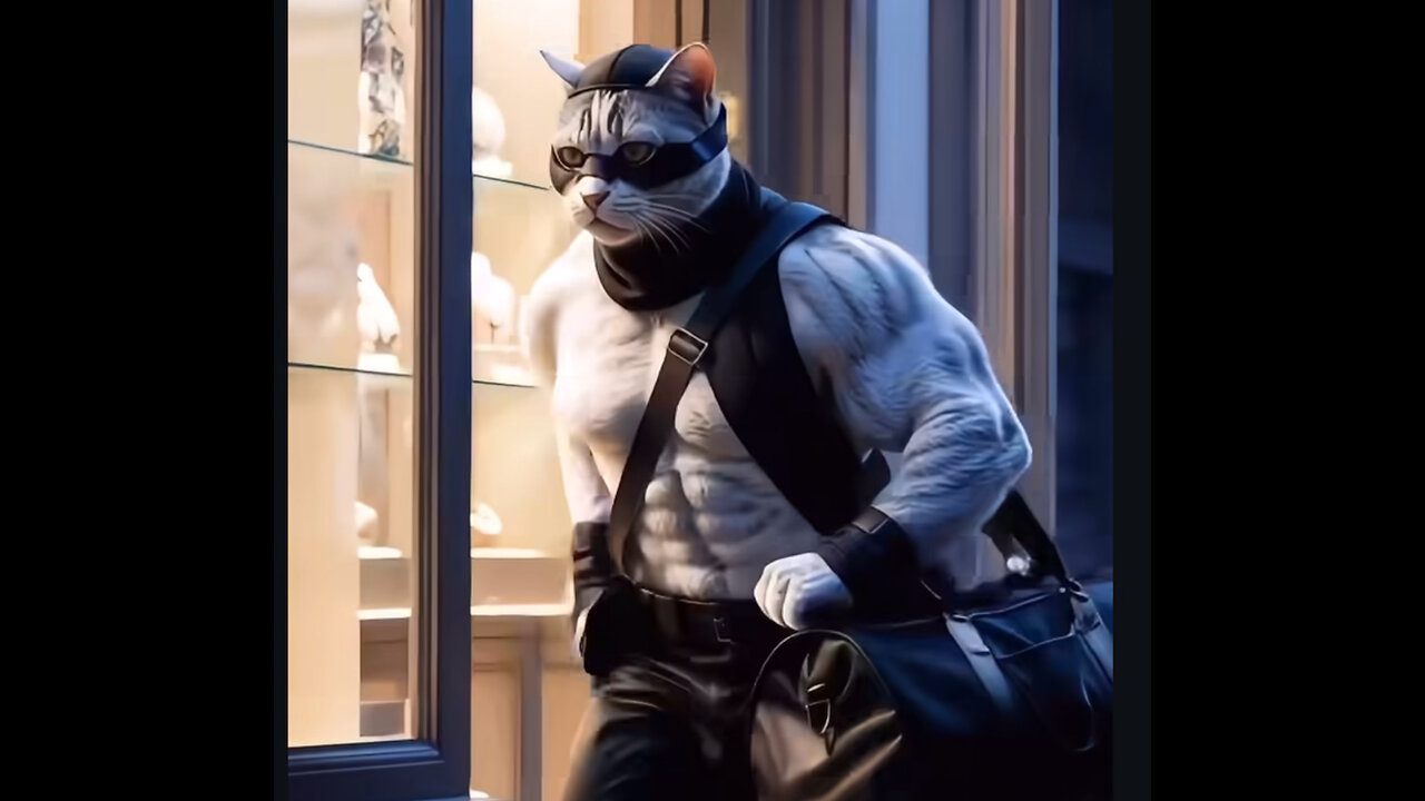 Cat ai animated