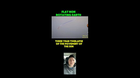 Timelapse of sun forming a figure 8