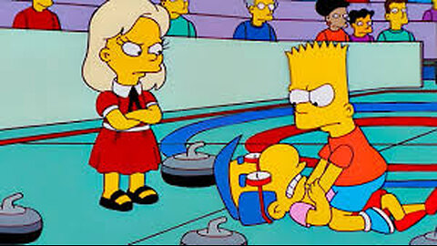 BART CAUGHT MILHOUSE CHEATING WITH HIS GIRLFRIEND _ THE SIMPSONS