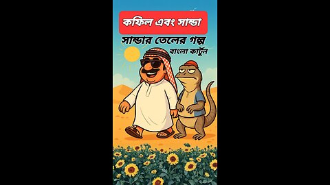 কফিলের সান্ডা ও তেল | Funny Arabian Kofil and sanda story Cartoon
