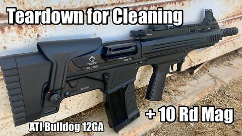 Teardown and Clean + New 10 Rd Magazine - ATI Bulldog 12GA Shotgun