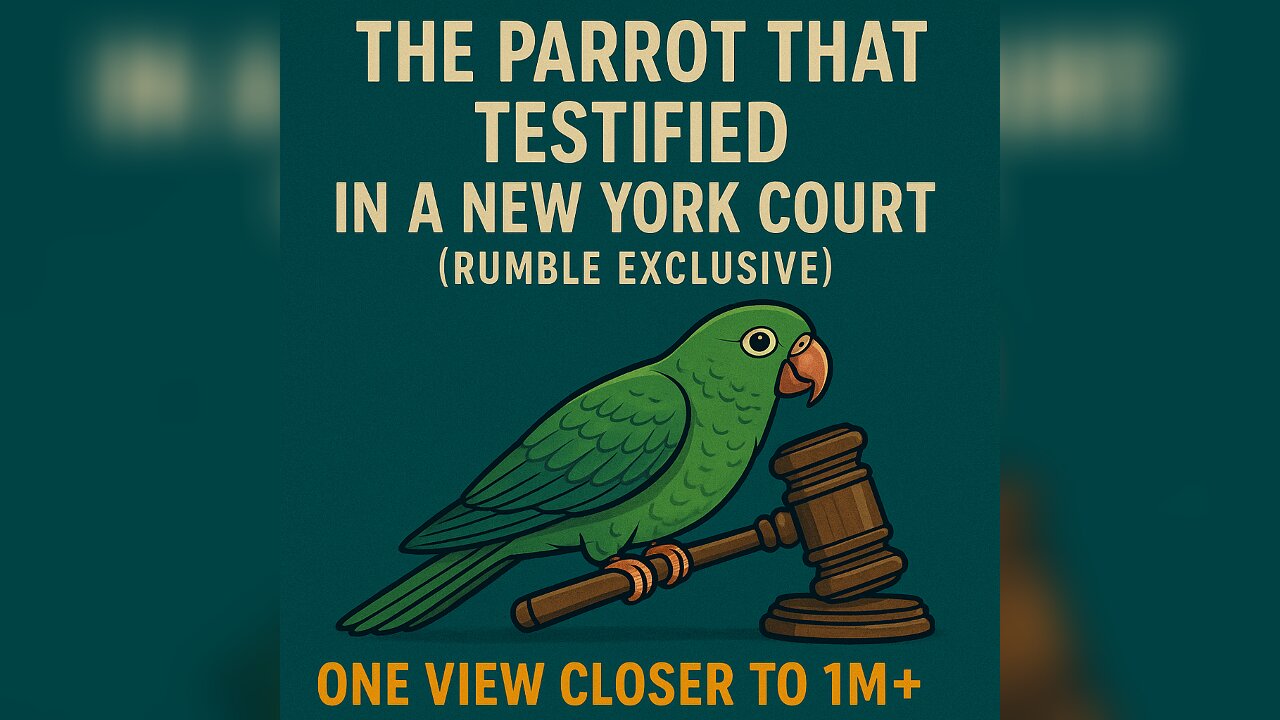 The Parrot That Testified in a New York Court (Rumble Exclusive)