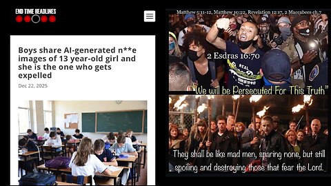 Boy share AI-generated n**e images of 13 year old girl & SHE is the one EXPELLED #persecution