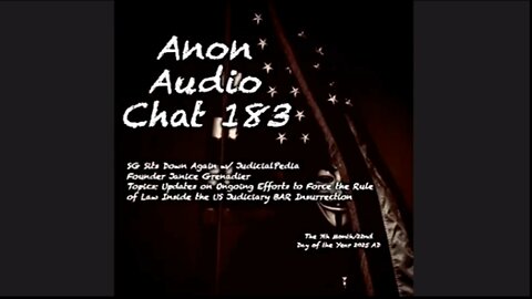 Anon Audio Chat 183 | SG Sits Down w/ JudicialPedia Founder Janice Grenadier: Petition to Impeach Chief Justice Roberts