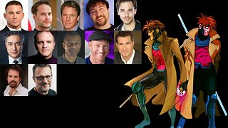 Animated Voice Comparison- Gambit/Remy LeBeau (X-Men)