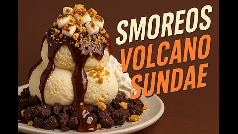 Smoreos Volcano Sundae | FlavorVille Chaos 🍨🌋🔥