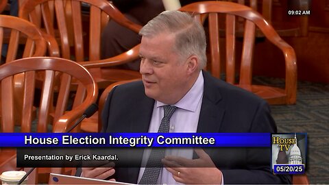 MI House Hearing - Election Integrity 5-20-2025