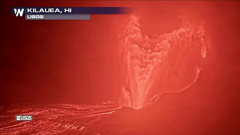 24th lava Fountaining Episode Kilauea - Saharan Dust Will Collide With Canadian Wildfire Smoke in US