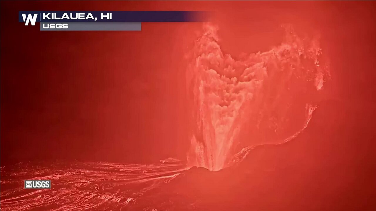 24th lava Fountaining Episode Kilauea - Saharan Dust Will Collide With Canadian Wildfire Smoke in US